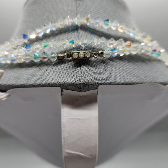 Vintage Natural Crystal Necklace 58" - Picture 3 of 3